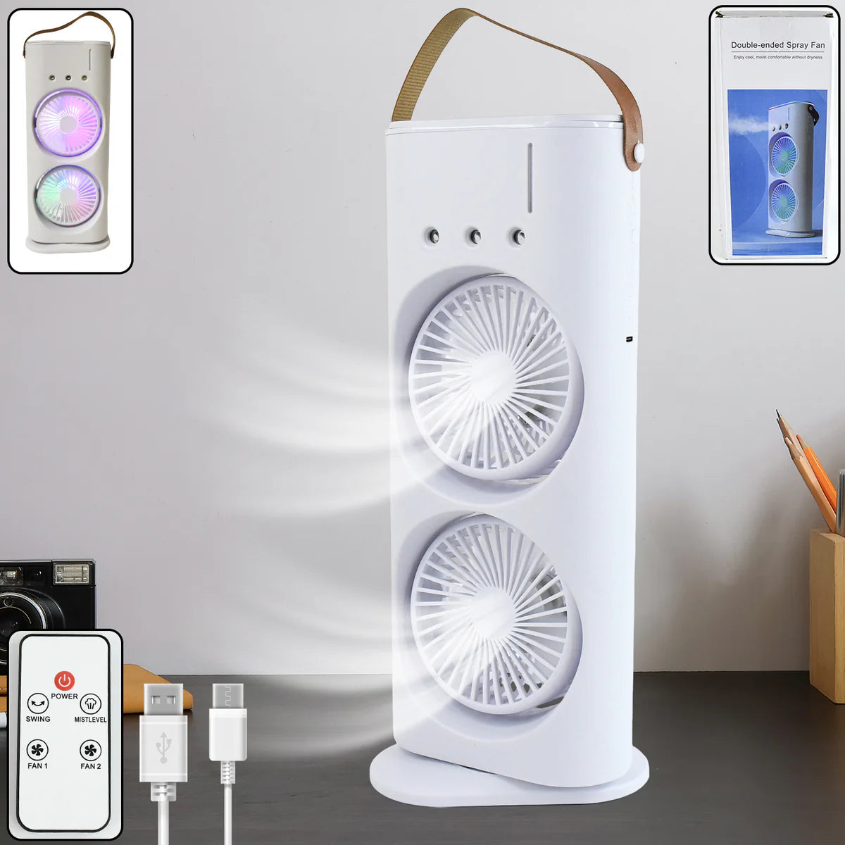 Electric Fan Powerful Air Cooler