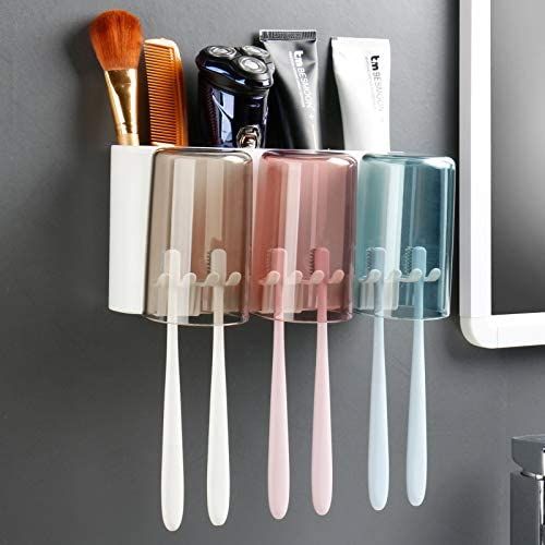 Tooth Brushes Holder With 3 cup